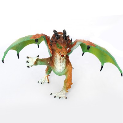 Simulation dinosaur PVC dragon toys plastic dragon toy of flying dragon